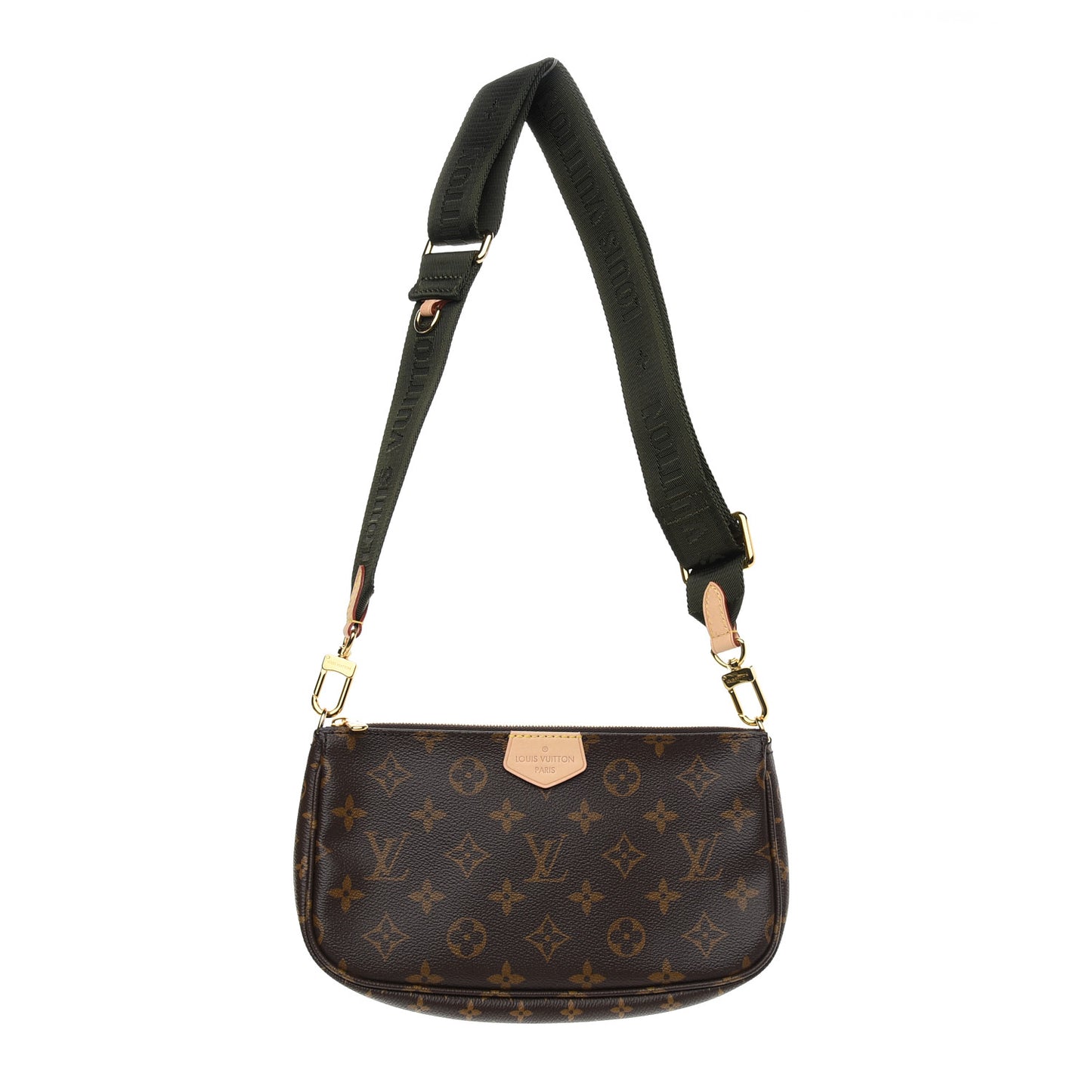 Monogram Multi Pochette Accessories Large Pochette Kaki
