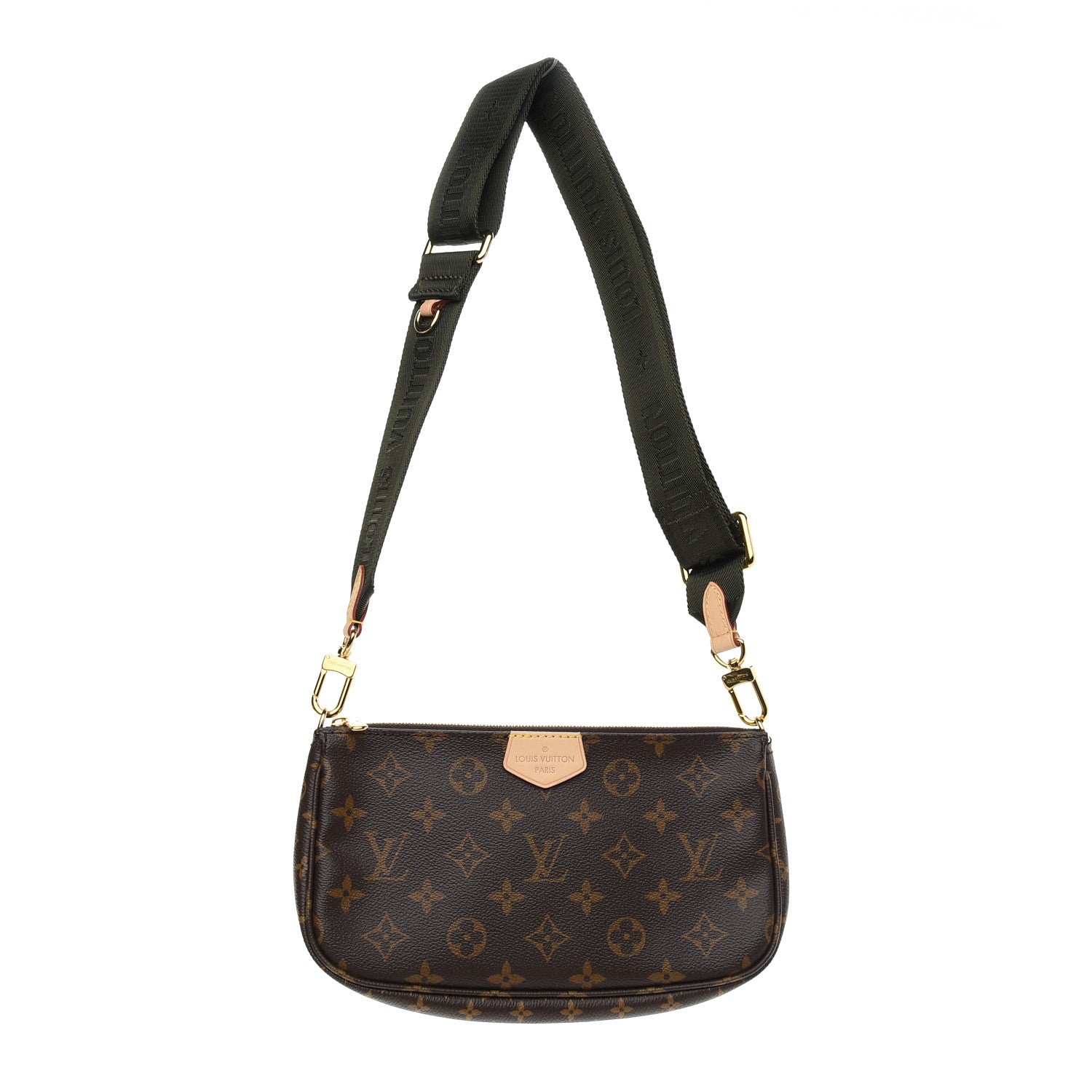 Louis Vuitton Monogram Multi Pochette Accessories Large Pochette Kaki 1 of 7
