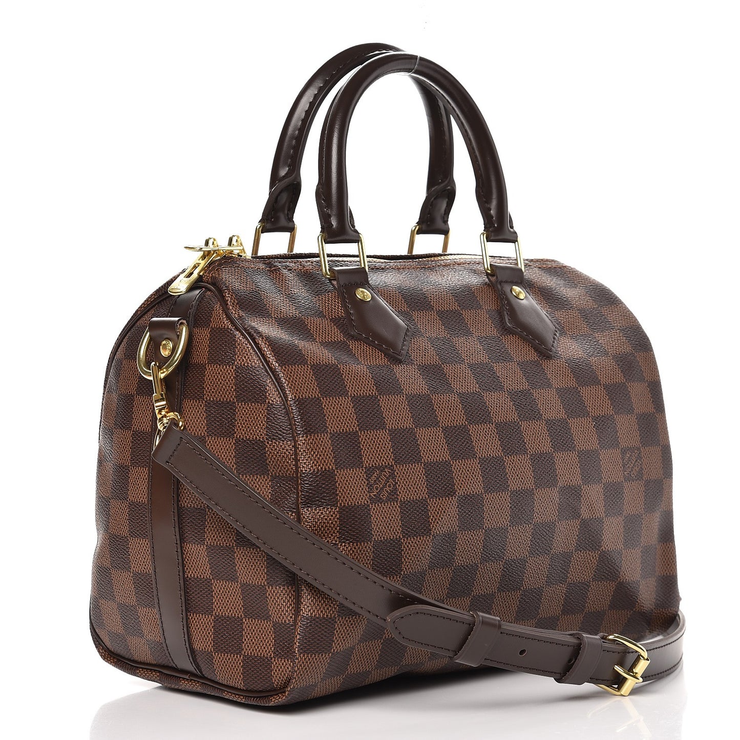 Damier Ebene Speedy Bandouliere 25
