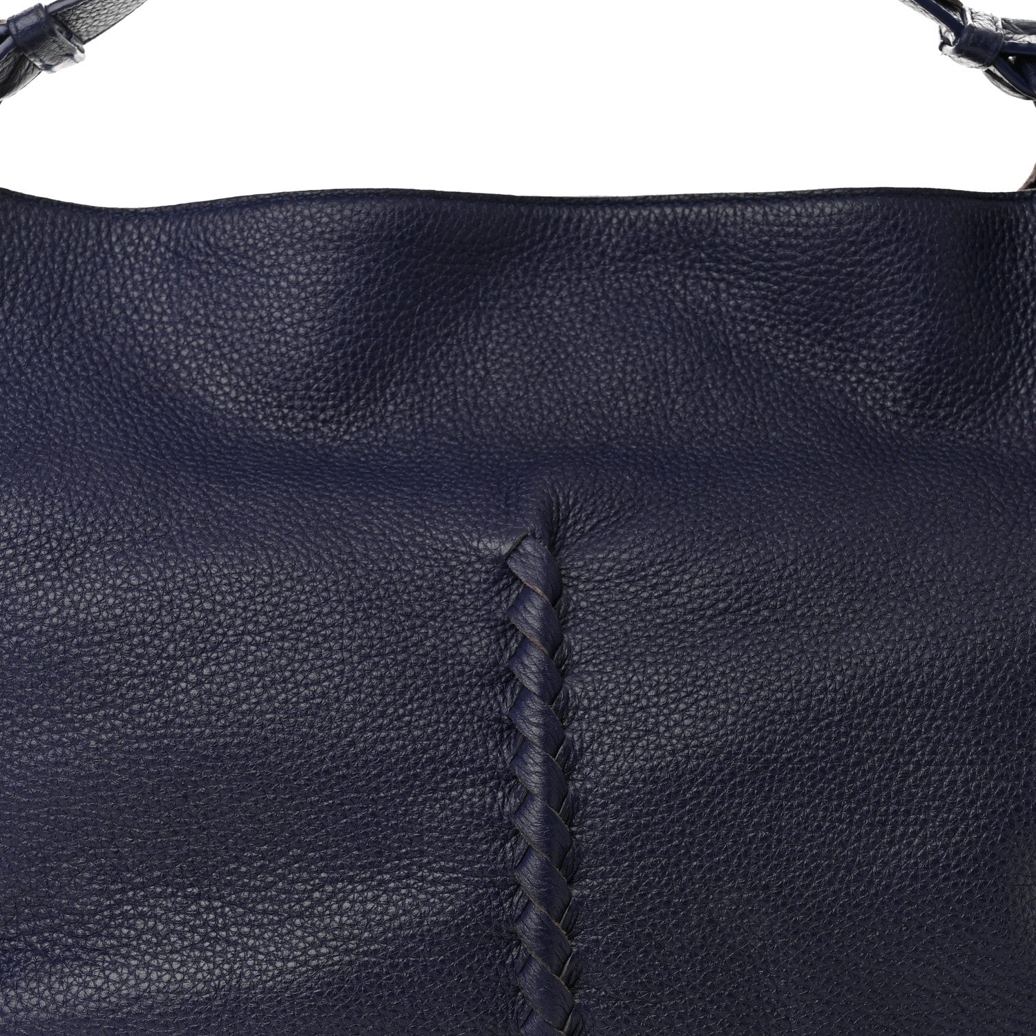 Bottega Veneta Washed Cervo Deerskin Hobo Denim 8 of 10