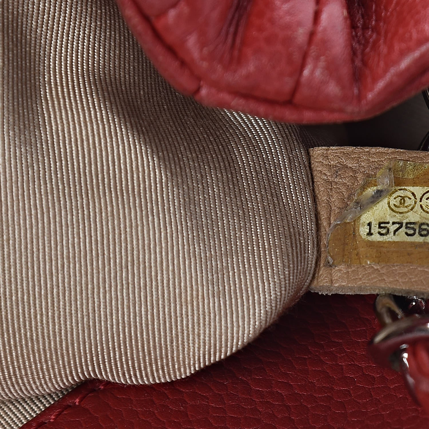 Chanel Caviar Quilted Expandable Zip Shoulder Bag Red 16 of 22