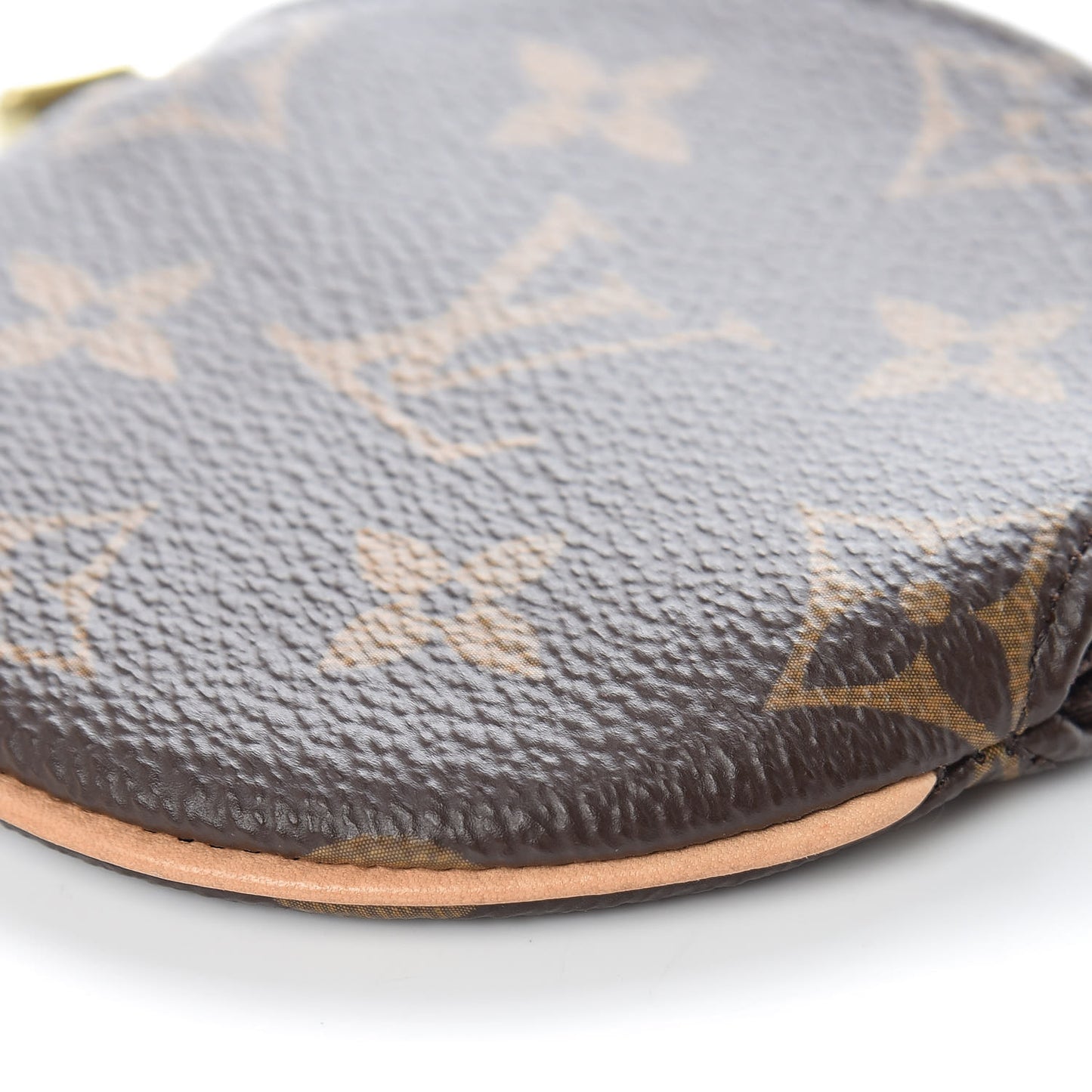 Monogram Round Coin Purse