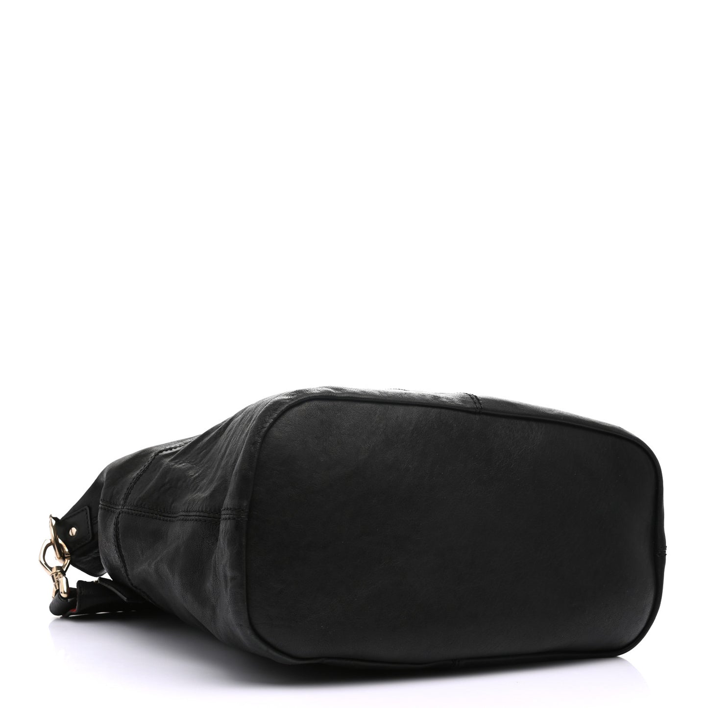Lambskin Nightingale North South Tote Black