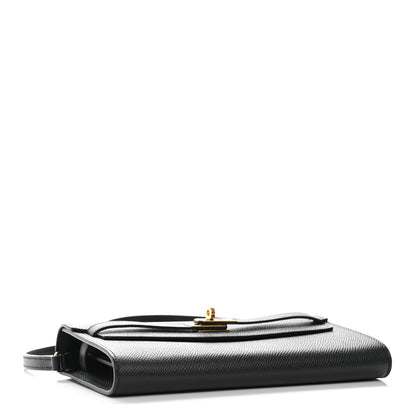 Hermes Epsom Kelly Wallet To Go Black 4 of 9