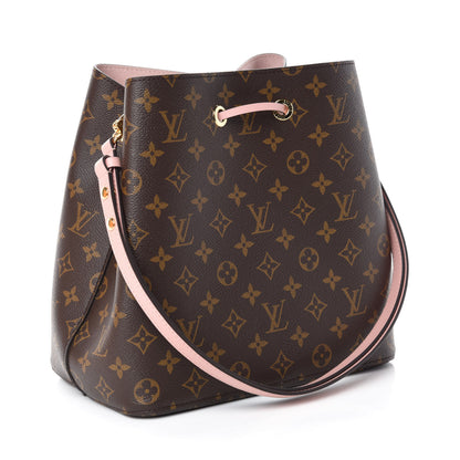 Louis Vuitton Monogram Neonoe MM Rose Poudre 3 of 10