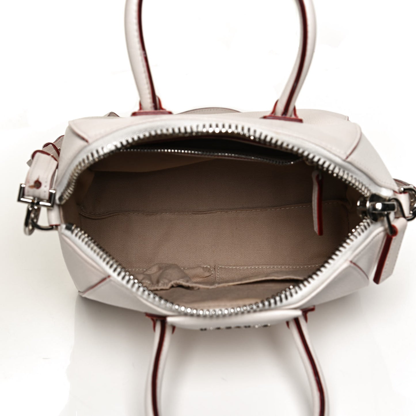 Sugar Goatskin Mini Antigona White