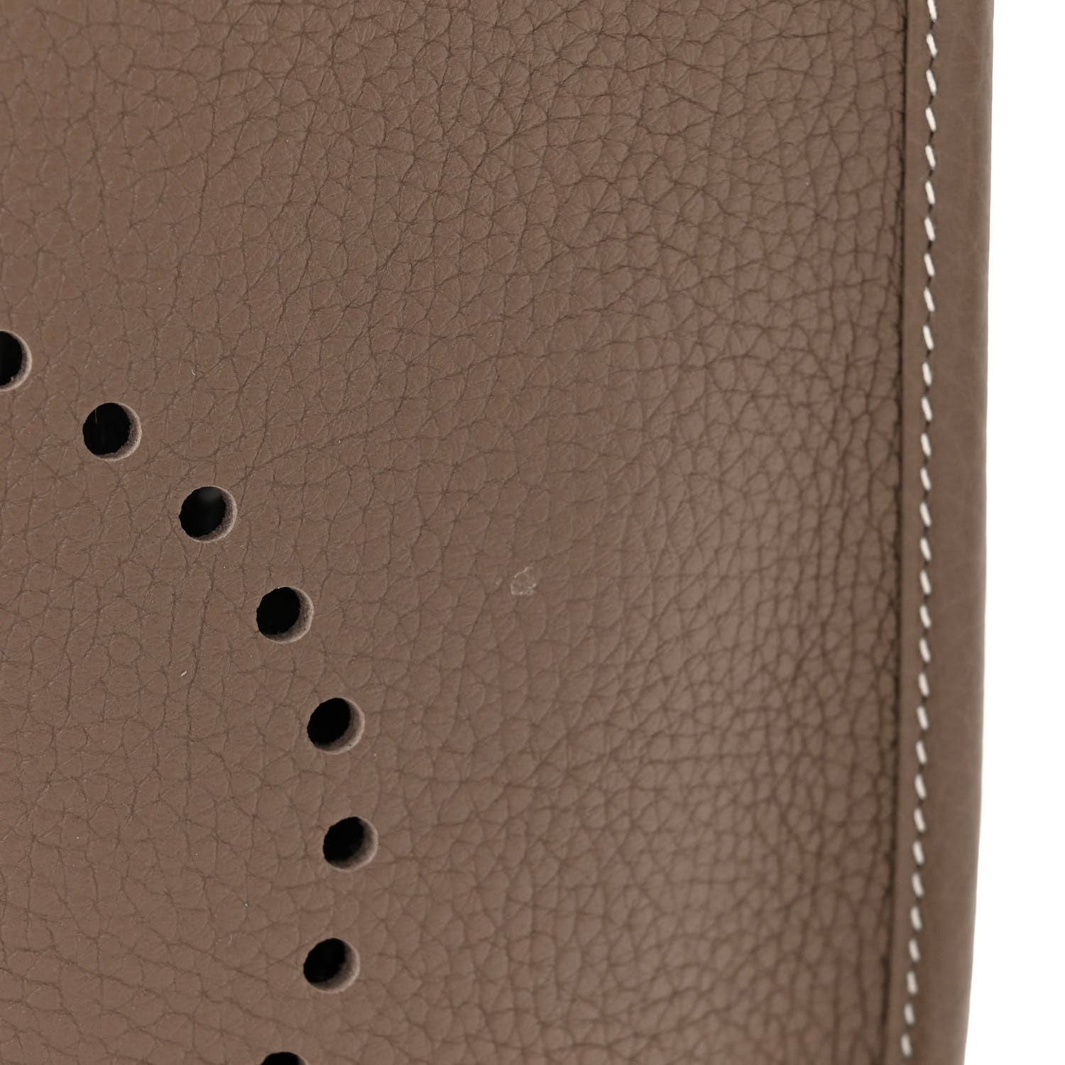 Hermes Taurillon Clemence Evelyne III PM Etoupe 11 of 12