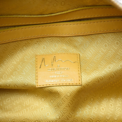 Louis Vuitton Monogram Pulp Defile Weekender PM Yellow 6 of 15