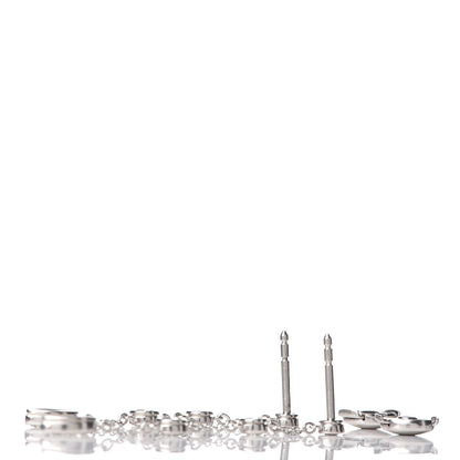 Tiffany Platinum Diamond .95ctw Swing Drop Earrings 5 of 6