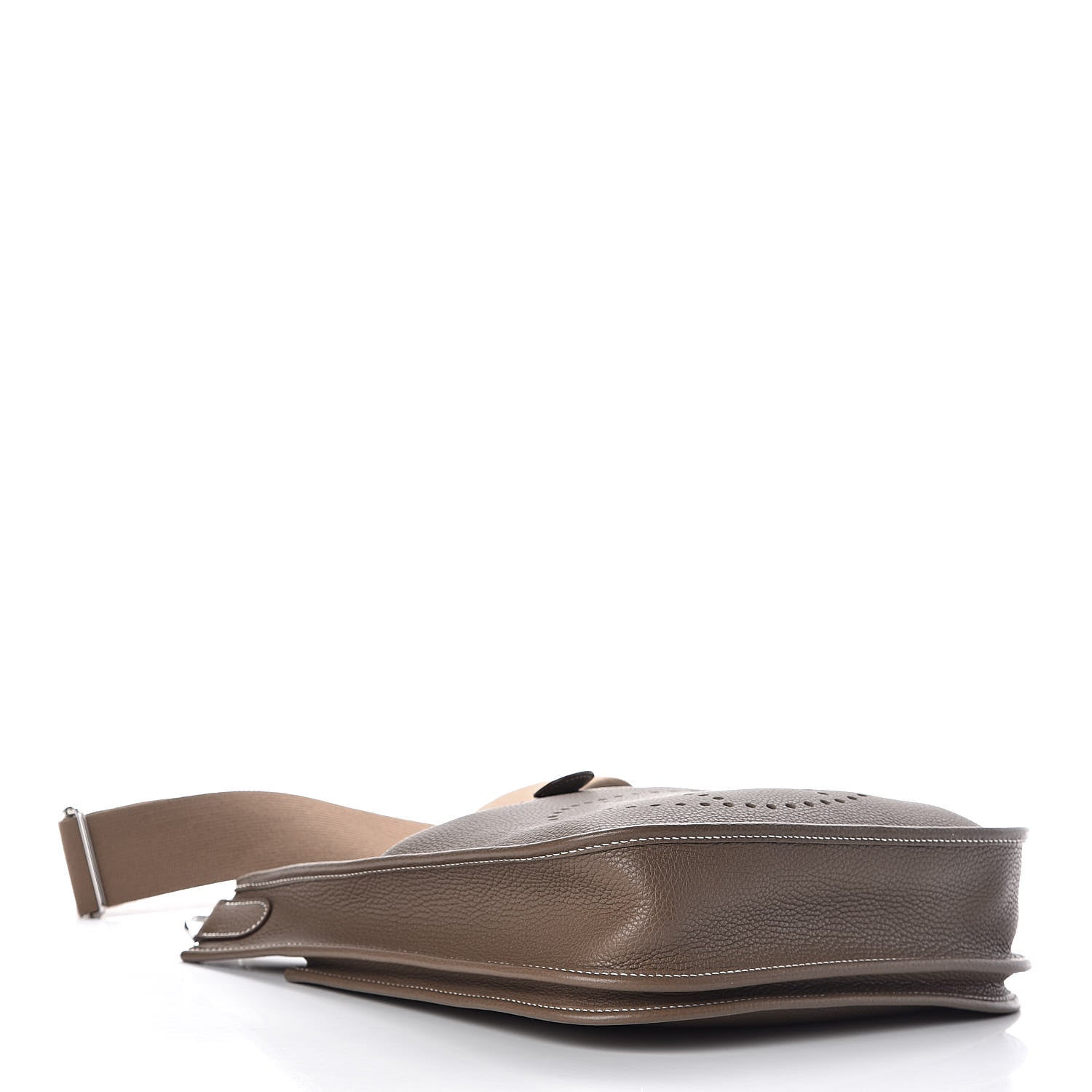 Hermes Taurillon Clemence Evelyne III PM Etoupe 4 of 13