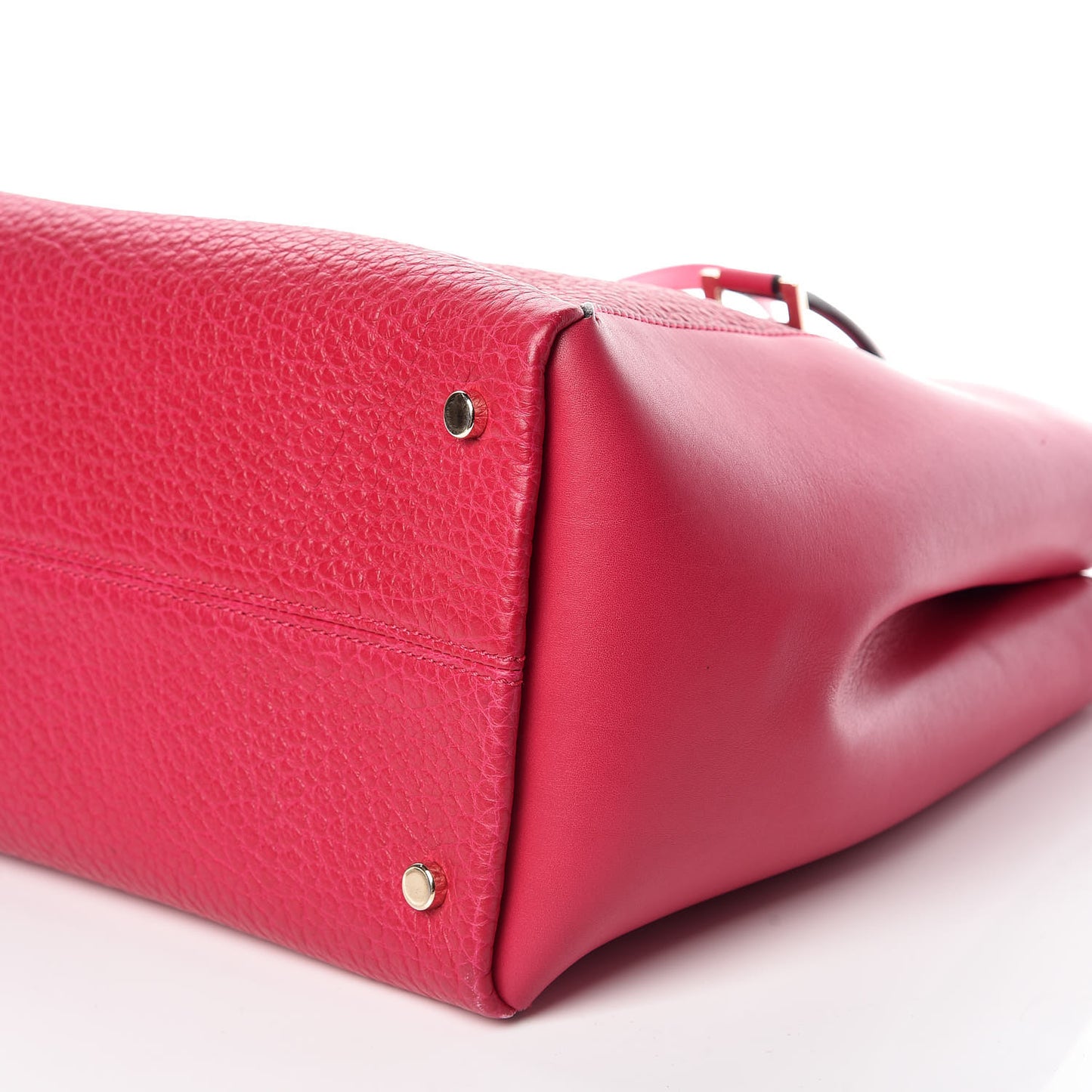 Grained Calfskin Large Alfie Tote Pink