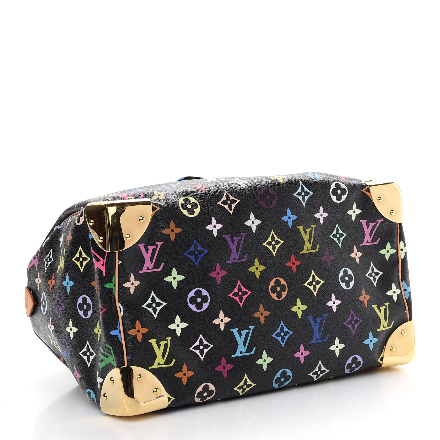 Louis Vuitton Monogram Multicolor Speedy 30 Black 4 of 8