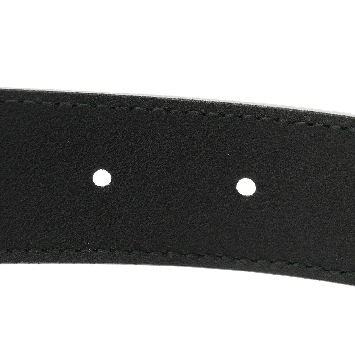 Gucci Calfskin Double G 30mm Belt 80 32 Black 5 of 6