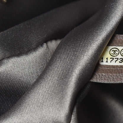 Chanel Vinyl Graphic Edge Flap Black 7 of 7