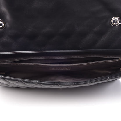 Chanel Lambskin Jumbo Coco Rain Flap Black 6 of 14