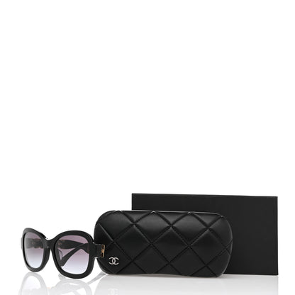 Chanel Acetate Chain Sunglasses 5465-Q-A Black 8 of 8