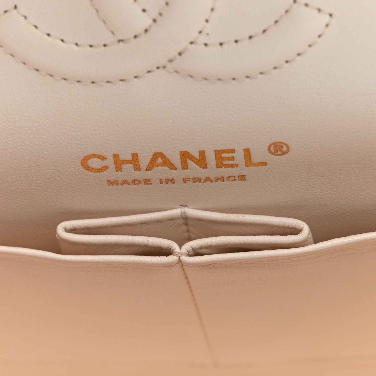 Chanel Caviar Quilted Small Double Flap White 6 of 10