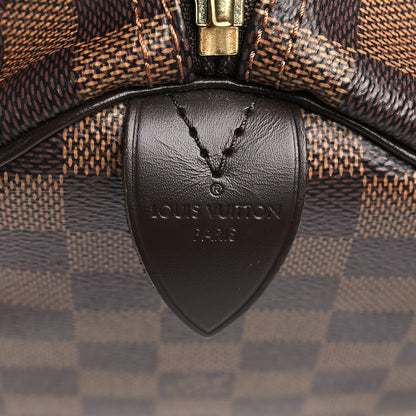 Louis Vuitton Damier Ebene Speedy 30 6 of 9