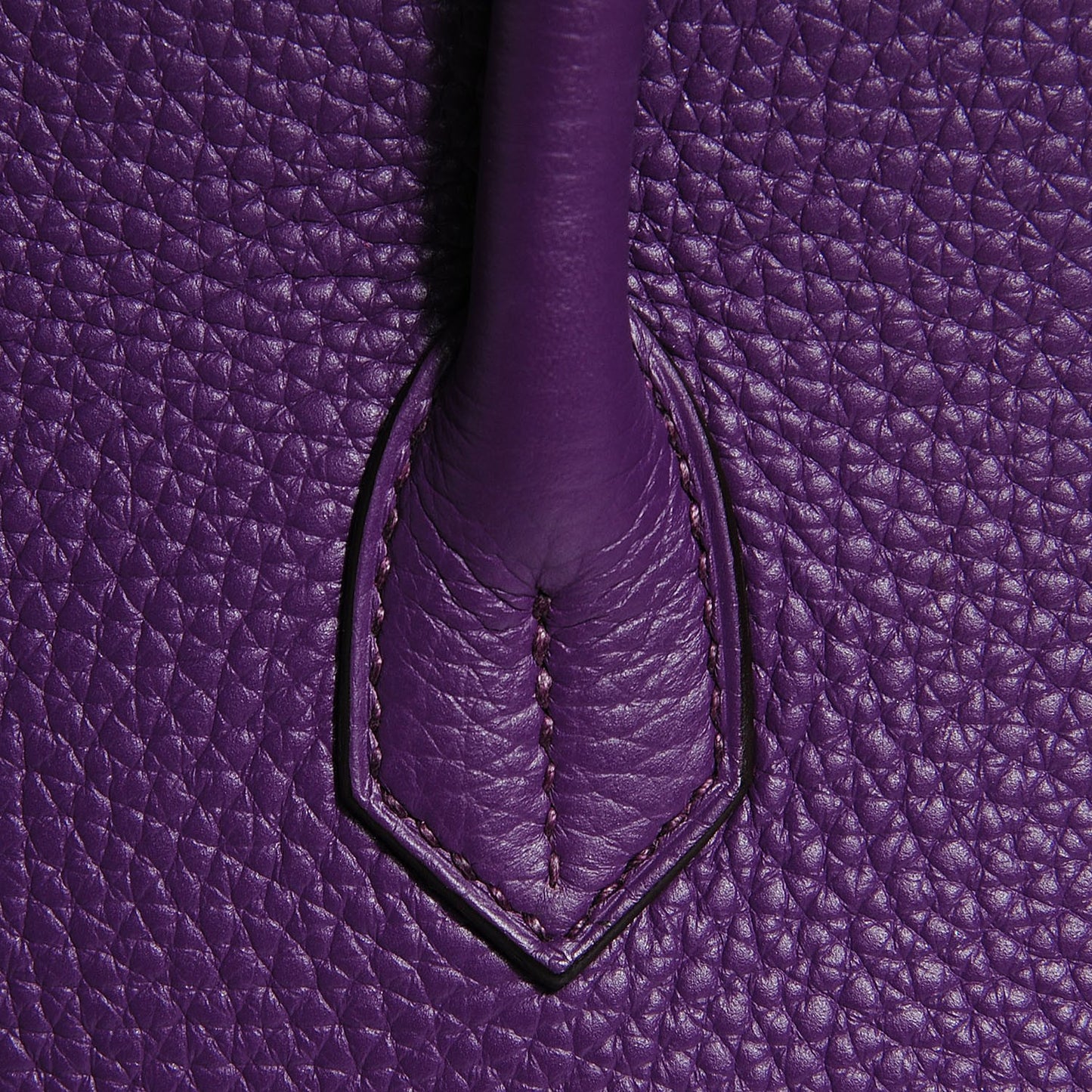 Taurillon Clemence Birkin 35 Ultraviolet