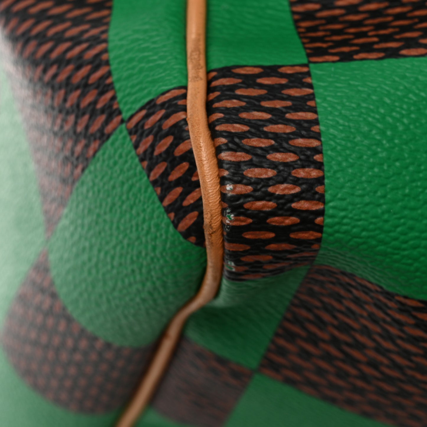 Damier Pop Speedy Bandouliere 40 Green
