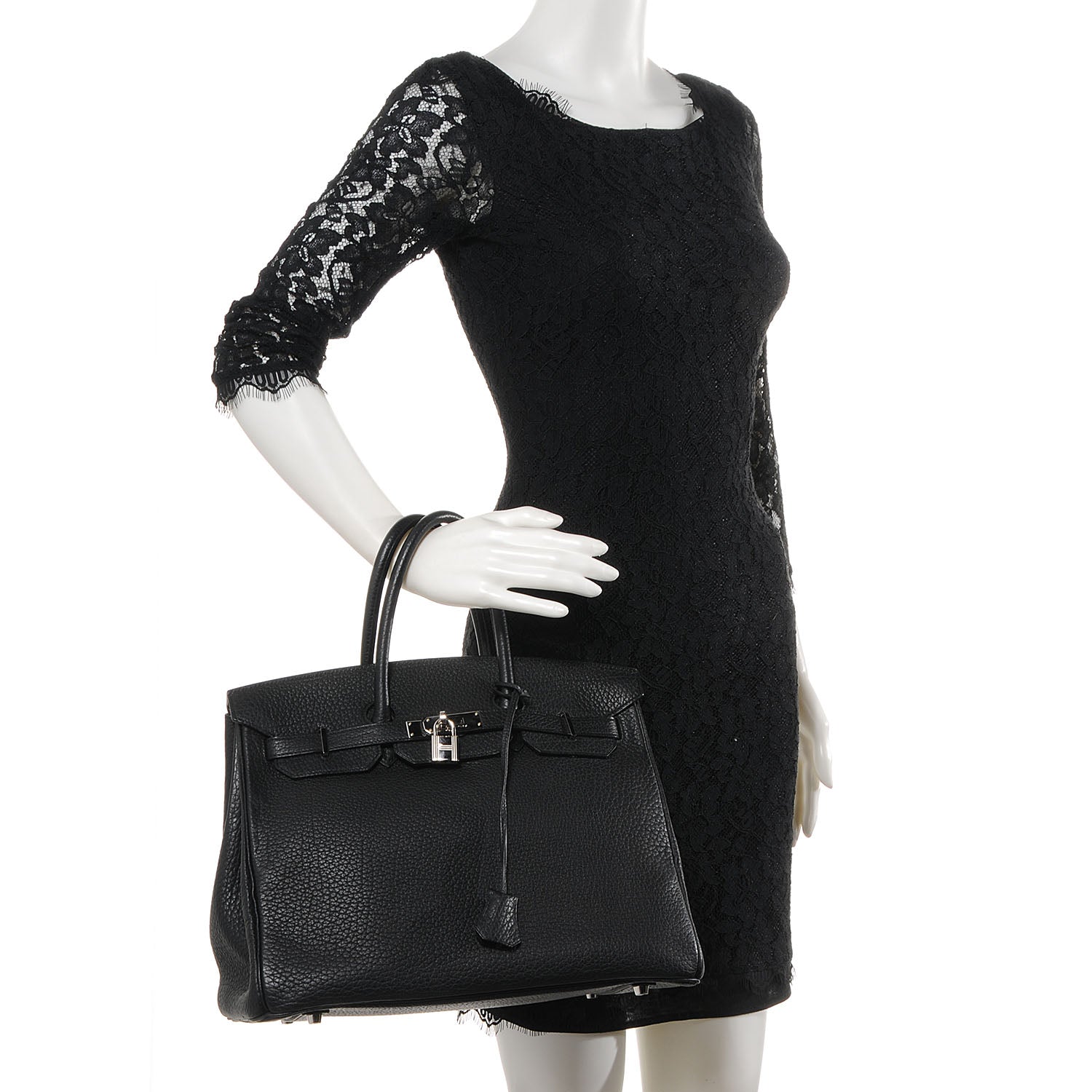 Hermes Fjord Birkin 35 Black 2 of 9