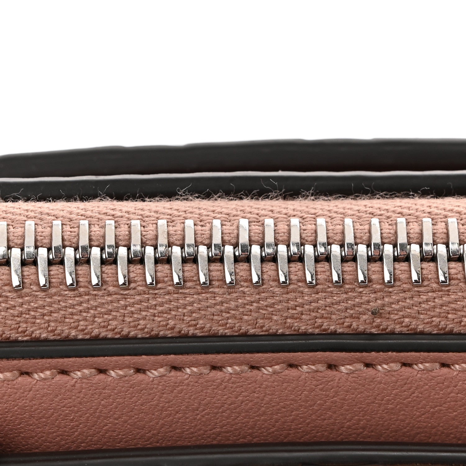 Fendi Vitello Dolce Bi-Color FF 1974 Embossed Mini By The Way Boston Bag Pink Black Maya 11 of 11