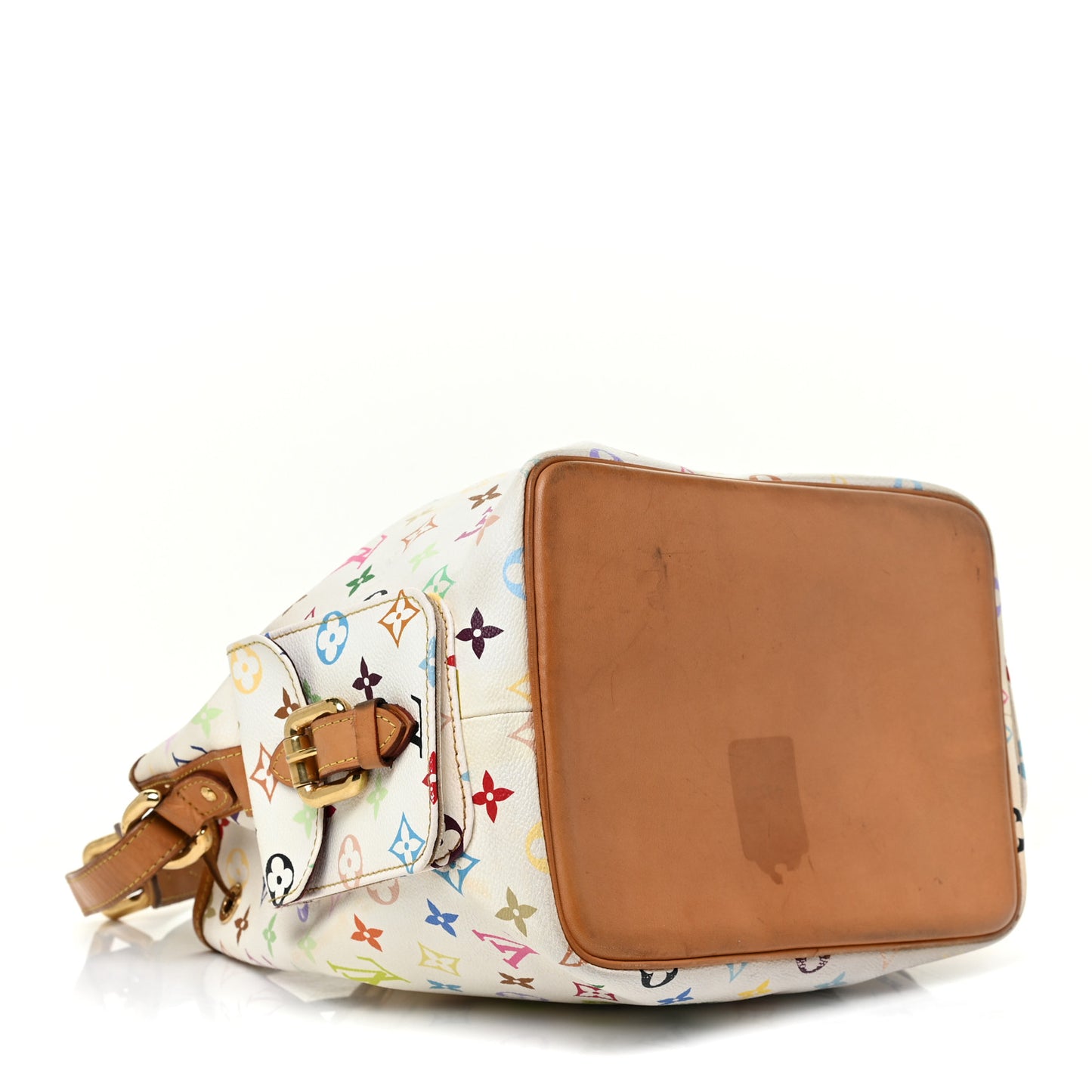 Monogram Multicolor Petit Noe White