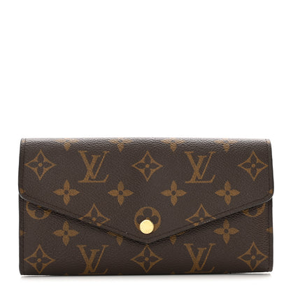 Louis Vuitton Monogram Sarah Wallet NM 1 of 9