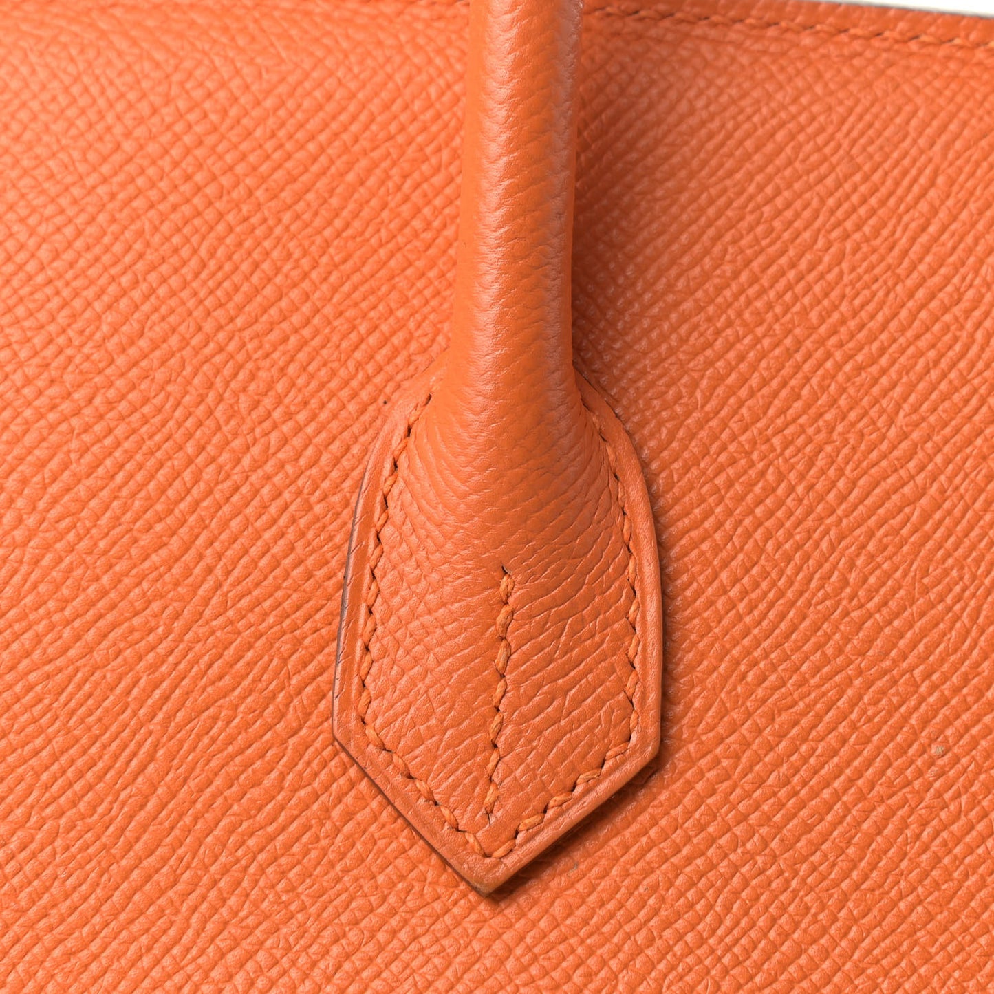 Epsom Birkin 35 Orange