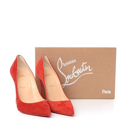 Christian Louboutin Veau Velours So Kate 120 Pumps 38.5 Loubi 8 of 8