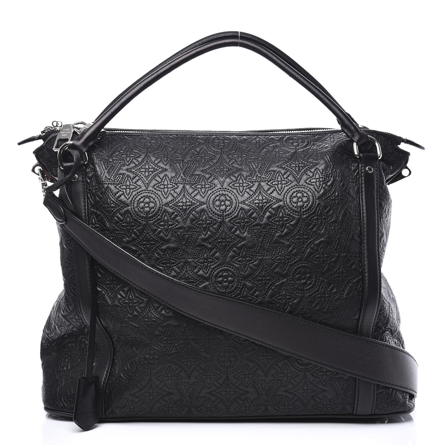 Louis Vuitton Monogram Lambskin Antheia Ixia MM Black 1 of 13