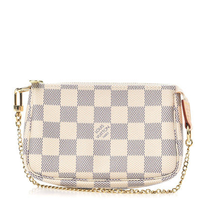 Louis Vuitton Damier Azur Mini Pochette Accessories 1 of 8