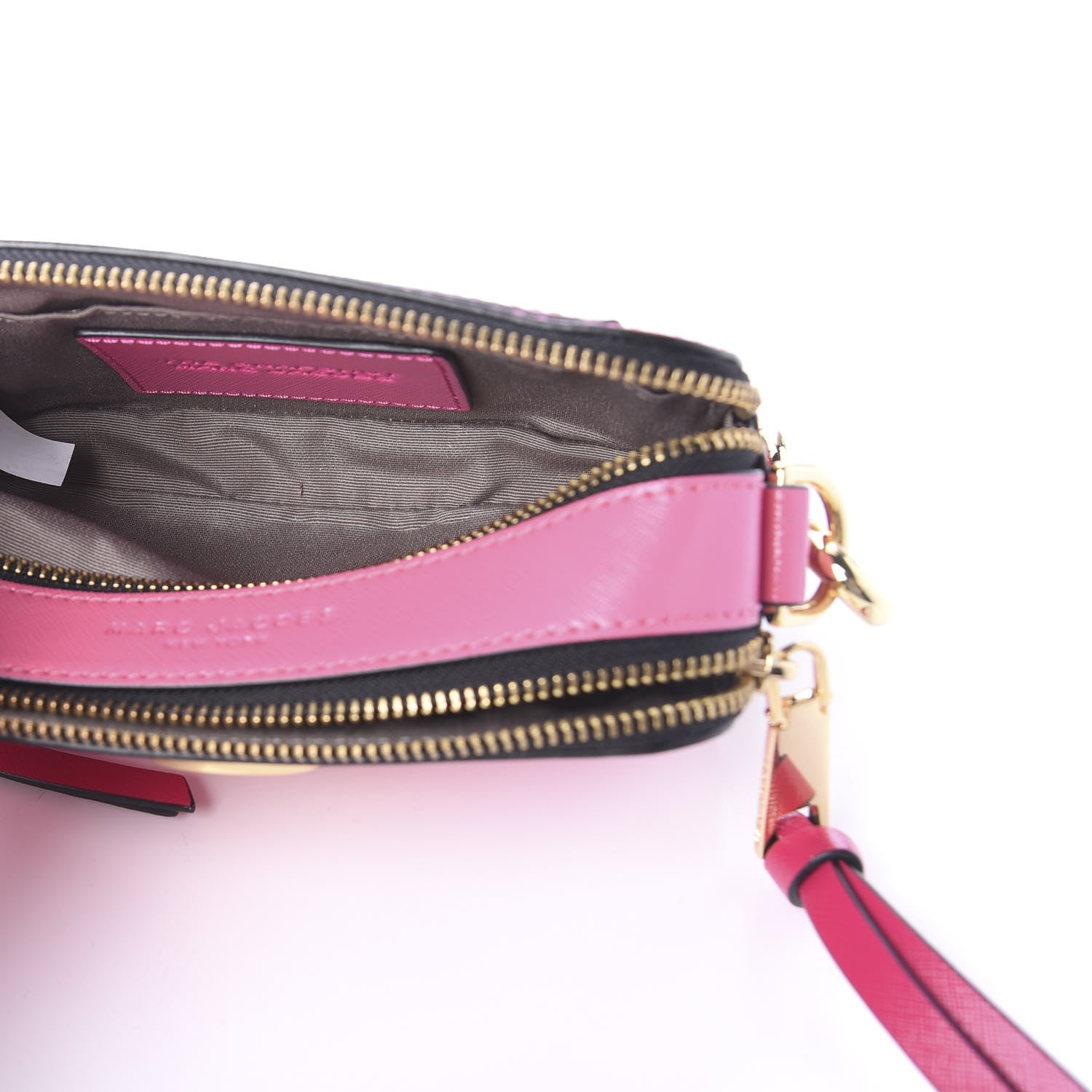 Marc Jacobs Saffiano Small Snapshot Camera Bag Pink 6 of 11