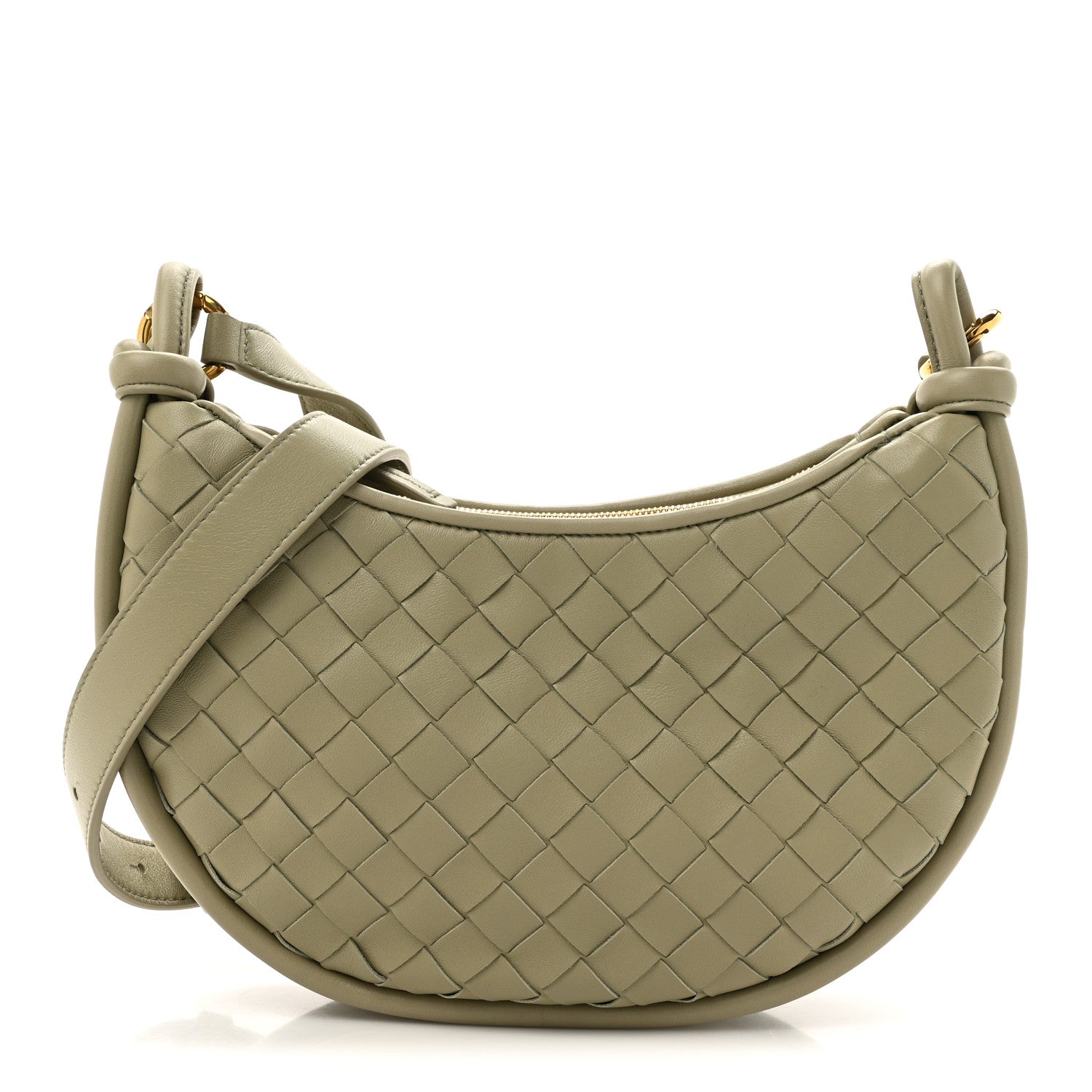 Bottega Veneta Nappa Intrecciato Small Gemelli Multipocket Bag Travertine Muse 1 of 10