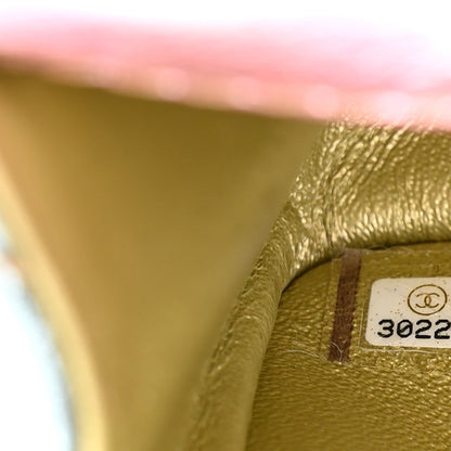 Chanel Metallic Goatskin Quilted Mini 2.55 Reissue Flap Multicolor 7 of 11