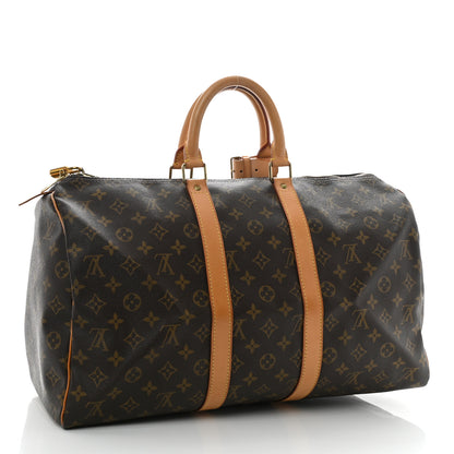 Louis Vuitton Monogram Keepall 45 3 of 11
