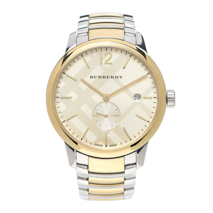 Burberry Stainless Steel 38mm Heritage Quartz Watch Gold BU10011 1 of 5