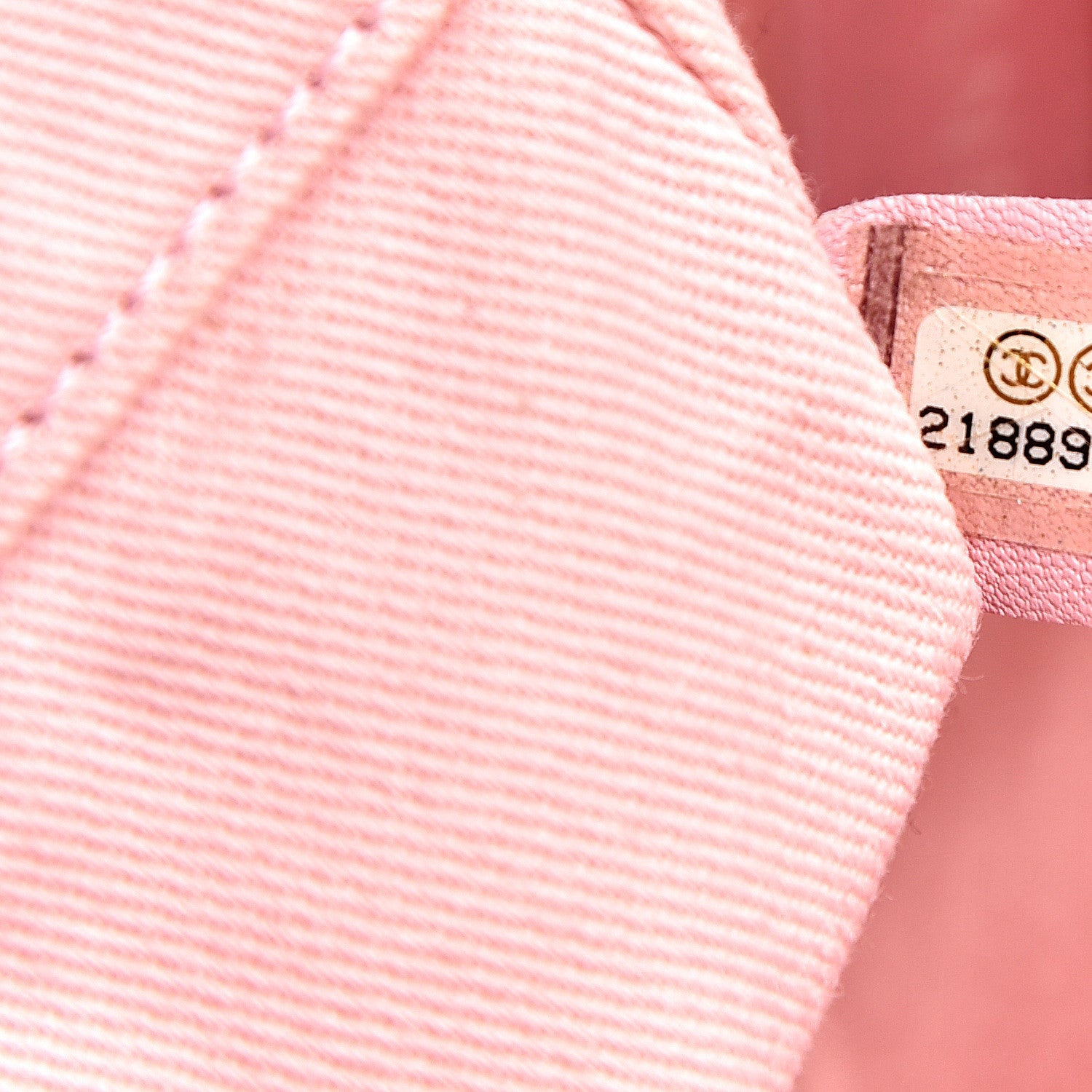 Chanel Canvas Medium Deauville Tote Pink 6 of 14
