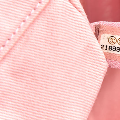 Chanel Canvas Medium Deauville Tote Pink 6 of 14