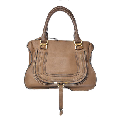 Chloe Calfskin Medium Marcie Satchel Nut 1 of 7