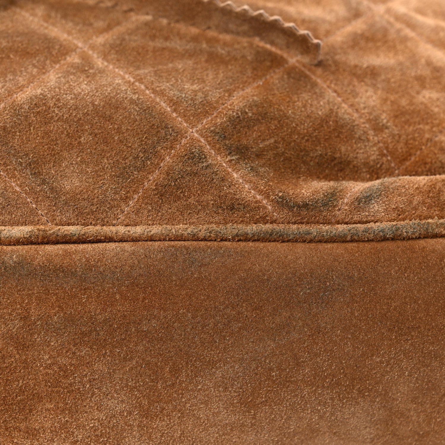 Chanel Suede CC Drawstring Backpack Brown 12 of 20