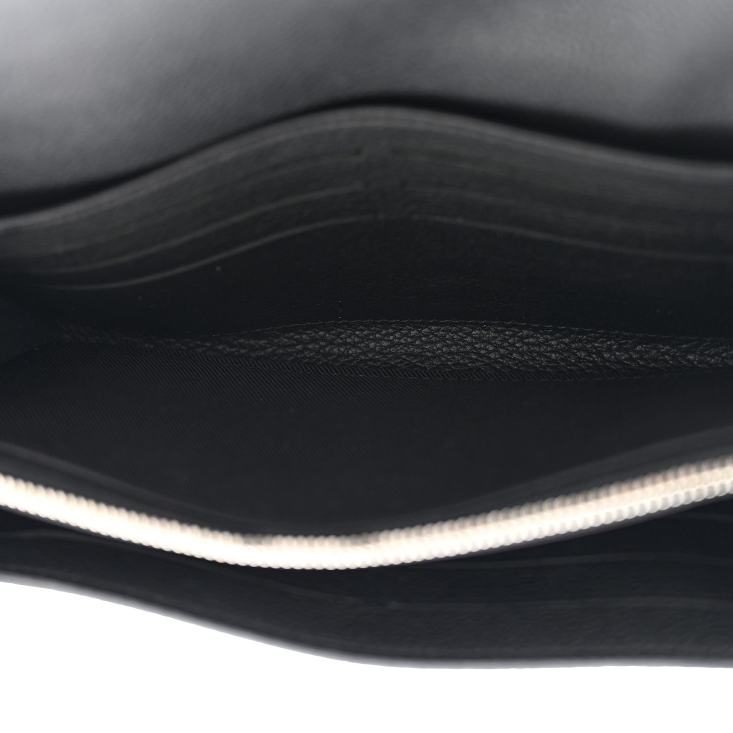 Calfskin Lockme II Wallet Black