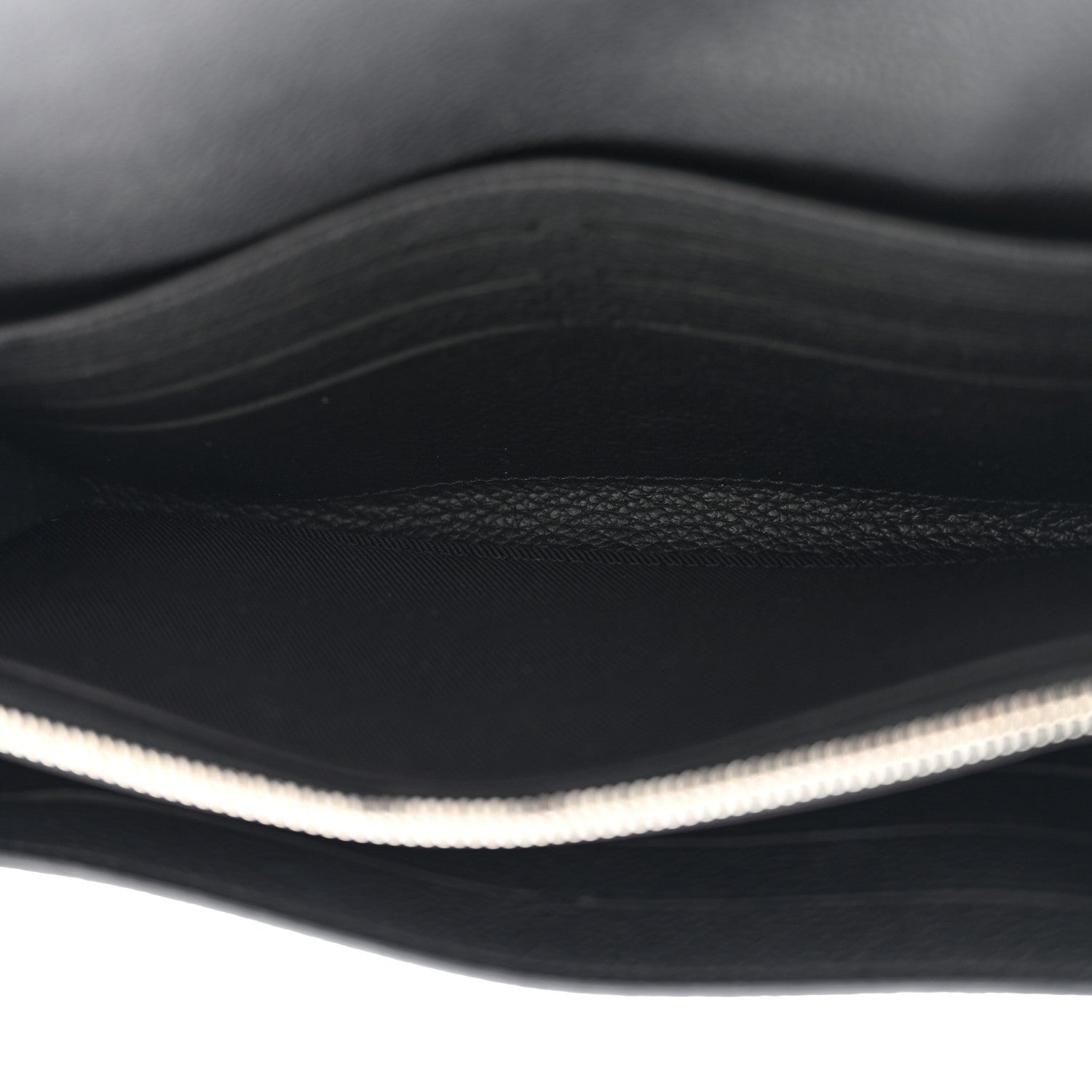 Louis Vuitton Calfskin Lockme II Wallet Black 5 of 11