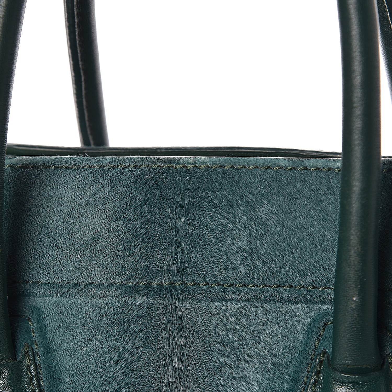 Celine Pony Hair Small Phantom Luggage Jade 12 of 16