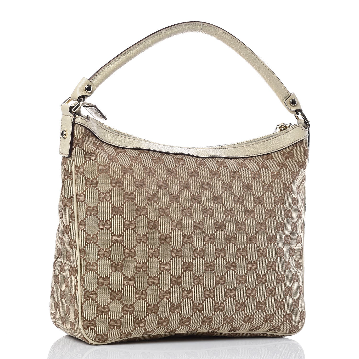 Gucci Monogram Pocket Hobo Off White 3 of 14