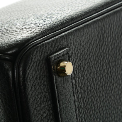 Hermes Taurillon Clemence Birkin 40 Black 13 of 24