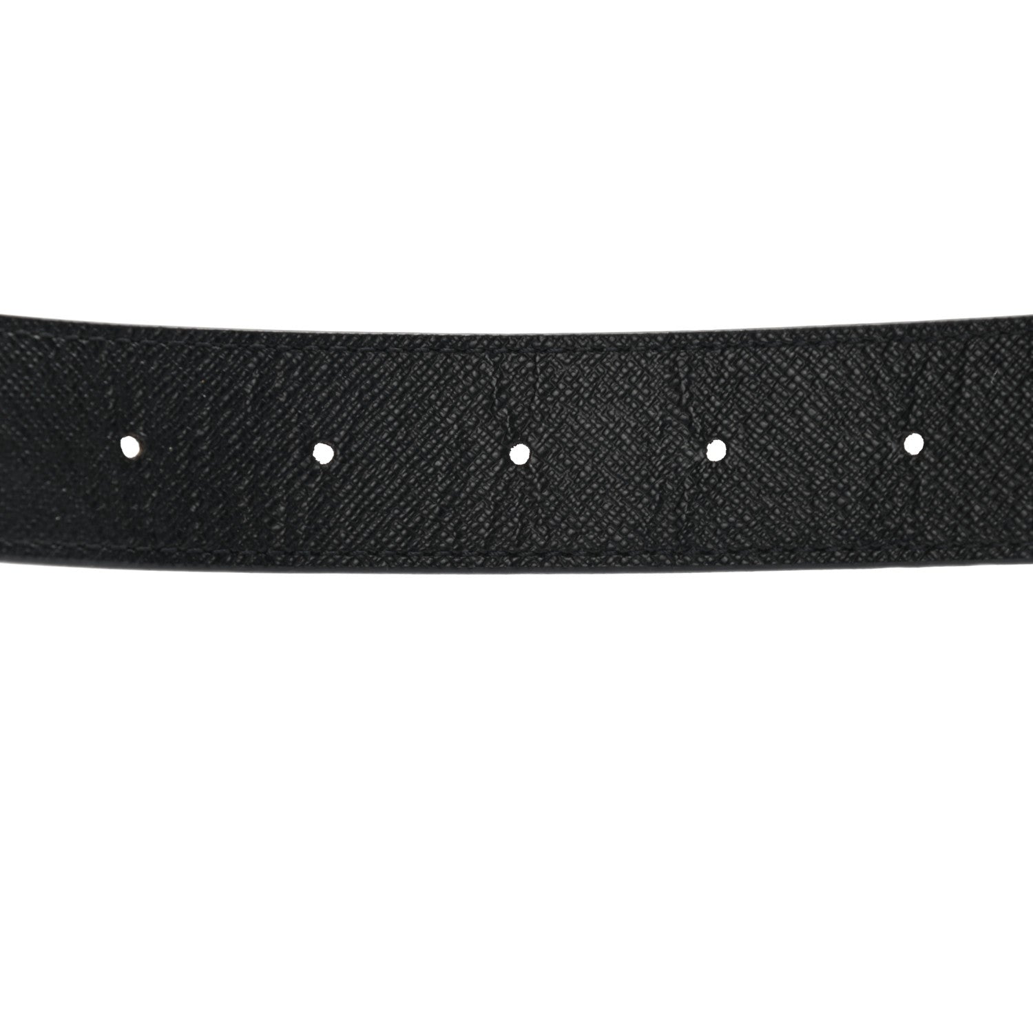 Louis Vuitton Calfskin Monogram 30mm LV Initiales Reversible Belt 85 34 Black 3 of 5