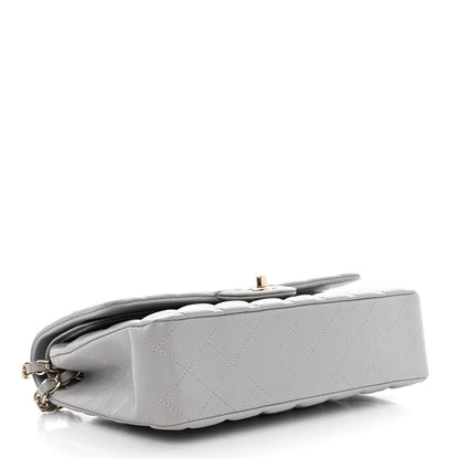 Chanel Caviar Quilted Medium Double Flap Grey 4 of 12