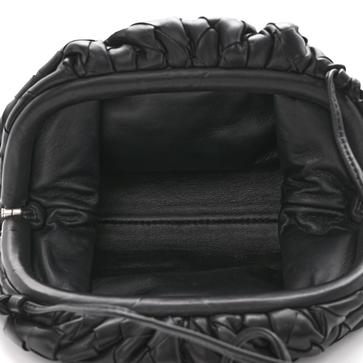 Bottega Veneta Nappa Intrecciato The Mini Pouch Black 5 of 9
