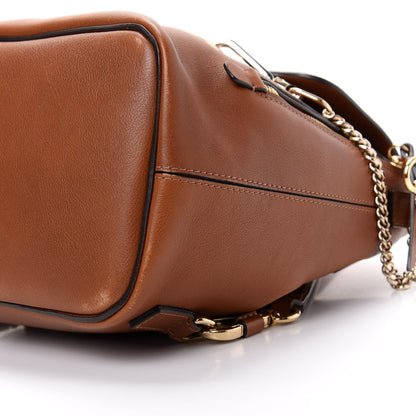 Chloe Suede Calfskin Medium Faye Backpack Tan 7 of 9